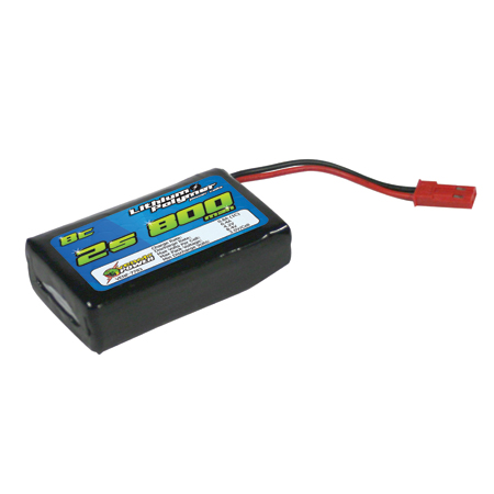 8C 7.4v 2-Cell 800mah LiPO Battery photo