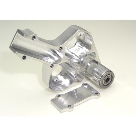 Aluminum CNC Tail Twin Motor Mount: BCP/P photo