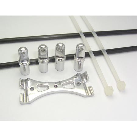 Aluminum Tail Boom Sup LStan: TREX 450XL photo
