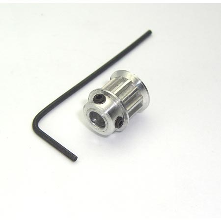 Front CNC Pulley: TREX 450X/XL photo
