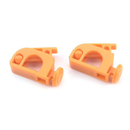 Fuel Shutoff Clamp: Orange (2) photo