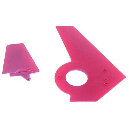 Tail Fin Set,Red:AS photo