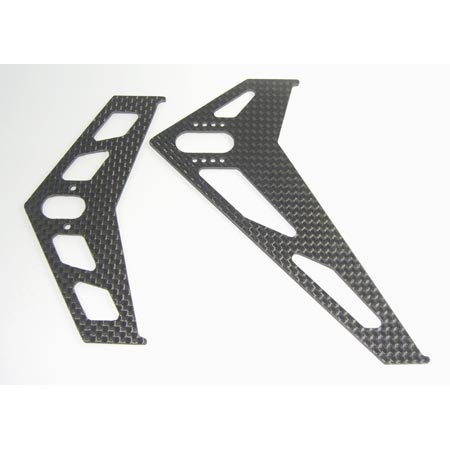 Tail Fin V2 Set: TREX 450X/XL photo